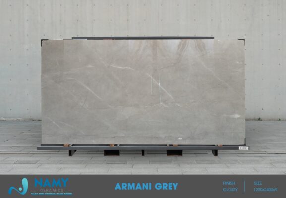 Mẫu gạch Armani Grey kích thước 1200x2400mm sẵn kho, giá tốt tại tổng kho gạch NAMY