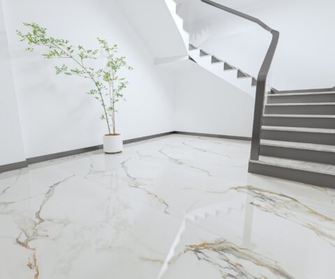 Gạch Calacatta Belisimo được sử dụng phổ biến trong ốp lát, đặc biệt là lát nền nhà, cầu thang, mặt tiền, phòng khách,..